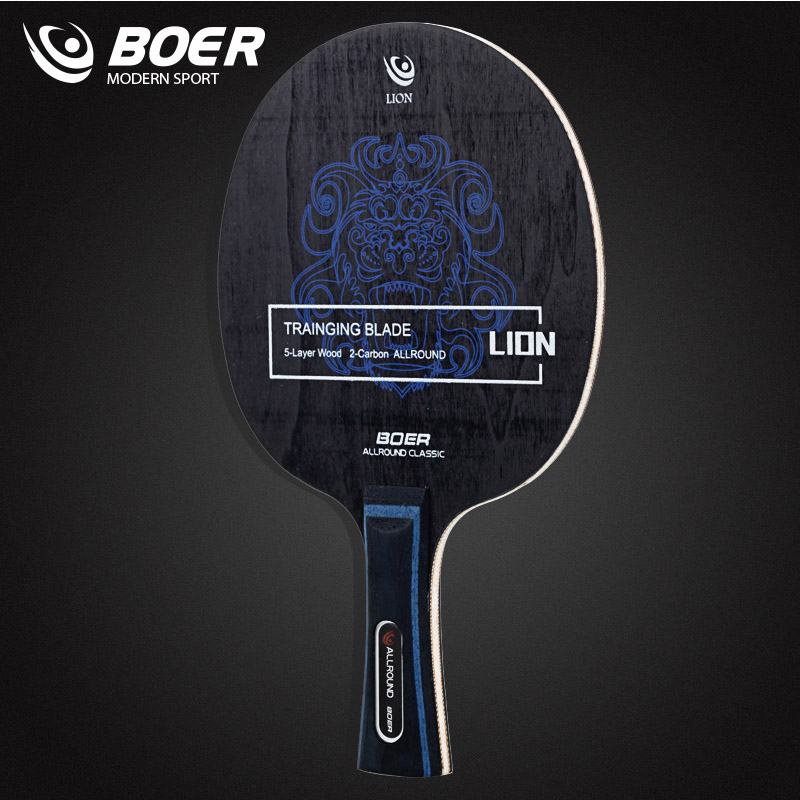 Table Tennis Eleven - Boer Lion 卓球ブレード 5+2 ウッドピンポンブレード 微調整で攻撃に最適