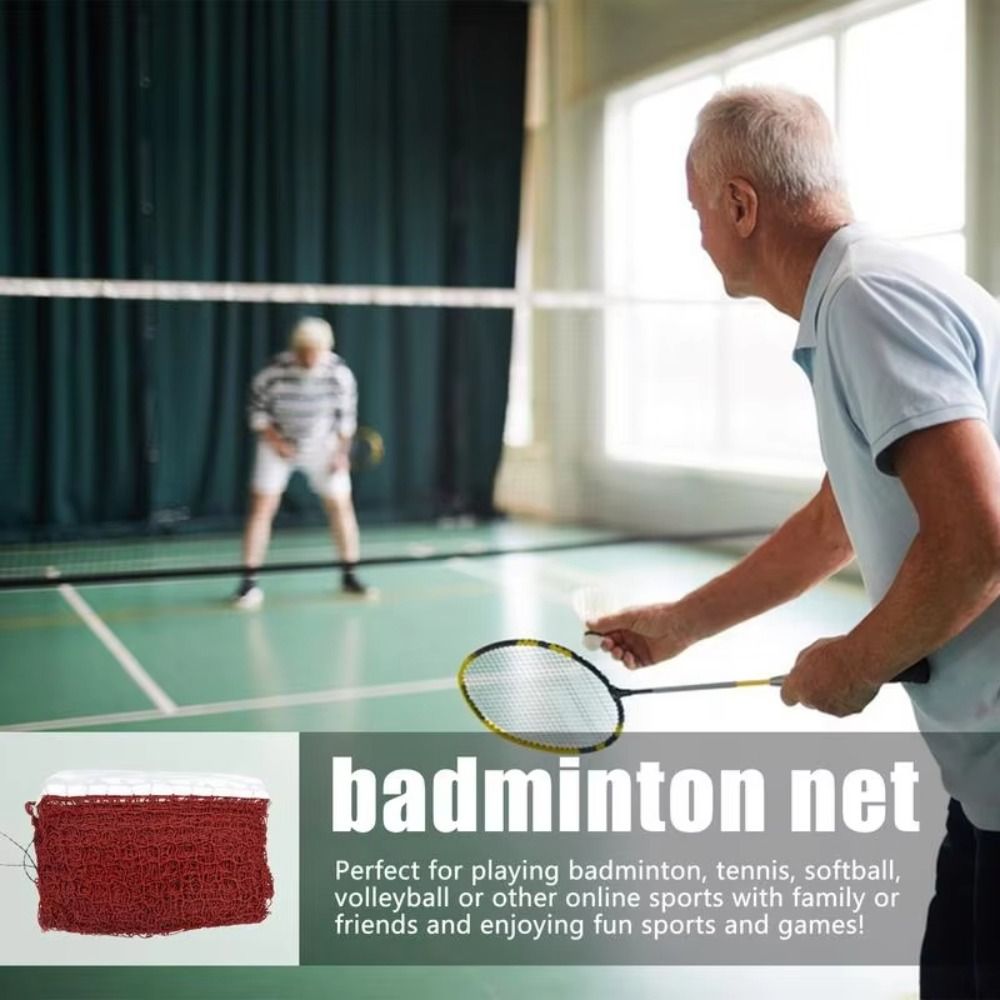 Table Tennis Volleyball - 折りたたみ式の標準バドミントンネット,簡単な取り付けのテニスネット,スポーツ練習用のバレーボールネット,エンターテインメント競技