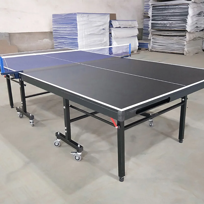 Table Tennis Folding Table - 2026年プロ仕様屋内用取り外し可能耐久性折りたたみ式卓球台