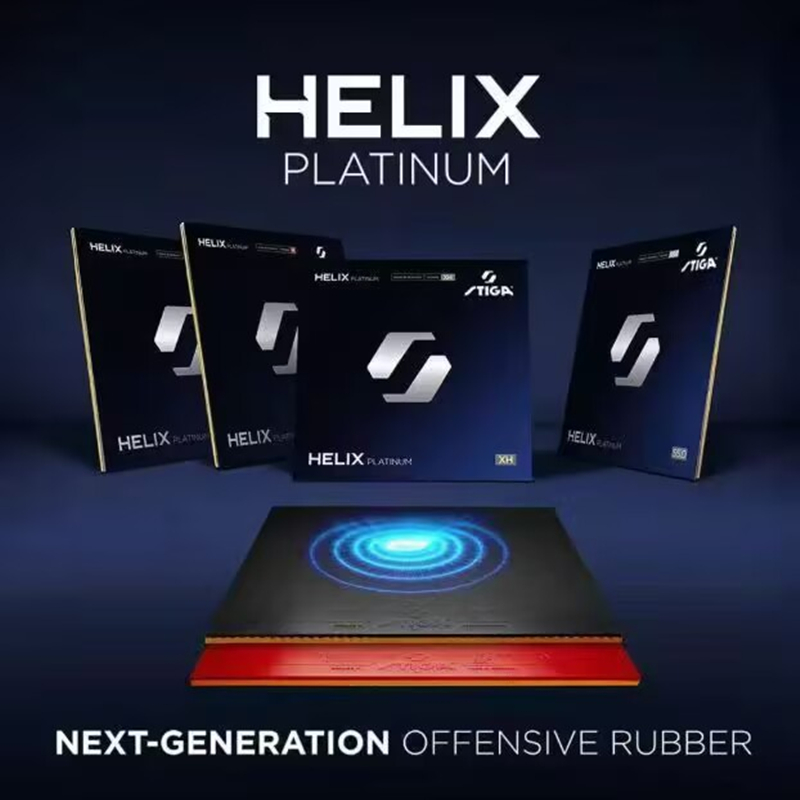 Table Tennis Xu Xin - STIGA HELIX プラチナ卓球ラバー ハイテンサー ピンポンラバー ドイツ製