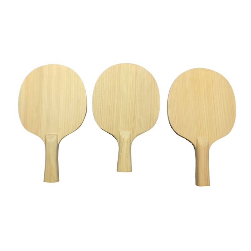 Table Tennis Club - 単層ヒノキ無垢材卓球ラケット 8mm ピンポンブレード FL CS ST