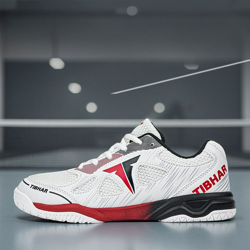 Table Tennis News - 新しいホット販売卓球シューズ男性女性最高品質の屋内コートシューズユニセックス最高品質のバドミントンシューズカップルスポーツシューズ