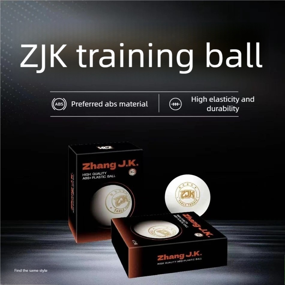 卓球ボール、ZJKトレーニング40+ピンポンボール、6個入り - Table Tennis Match のレビューと価格