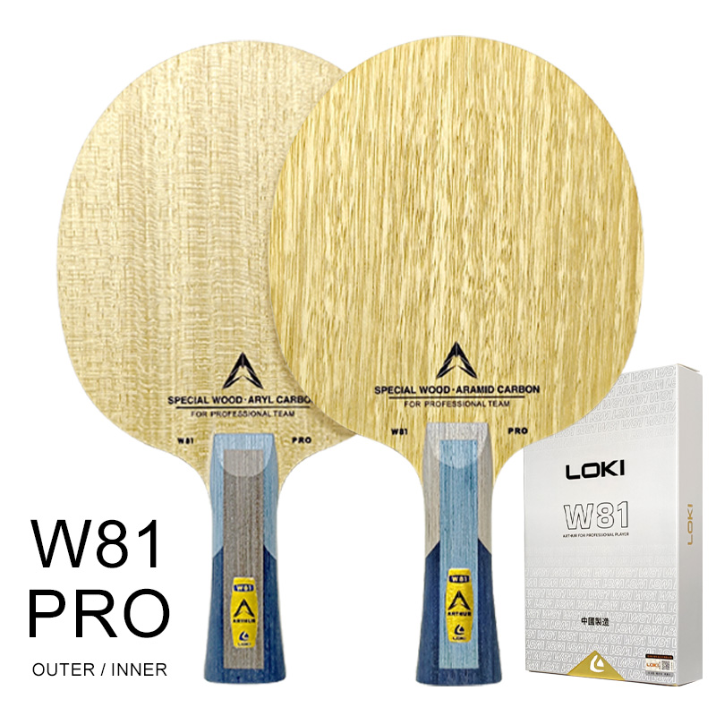 LOKI W81 Proシリーズ卓球ブレード、インナー・アウ - Table Tennis Eleven のレビューと価格