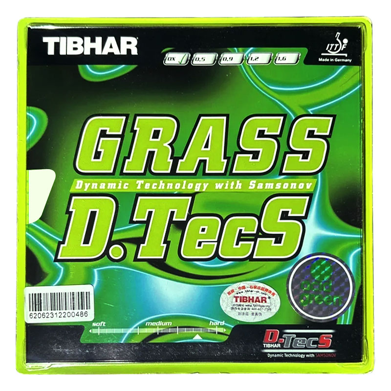 TIBHAR Grass D.TecS 卓球ラバーシート ロ - Table Tennis Club のレビューと価格