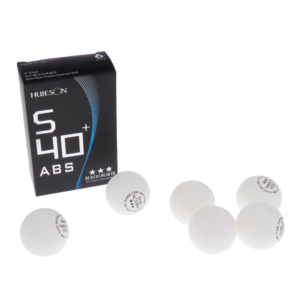 三ツ星卓球ボール ABS ホワイト 40+mm 練習用ピンポ - Table Tennis Athlete のレビューと価格