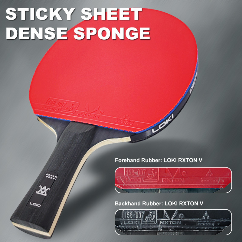 LOKI ARTHUR 9 スター卓球ラケット カーボン攻撃 - Table Tennis Bat Butterfly のレビューと価格