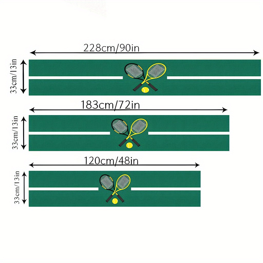 鮮やかなテニスラケットとボールのテーブルクロス - ホリデー - Table Tennis News Today のレビューと価格