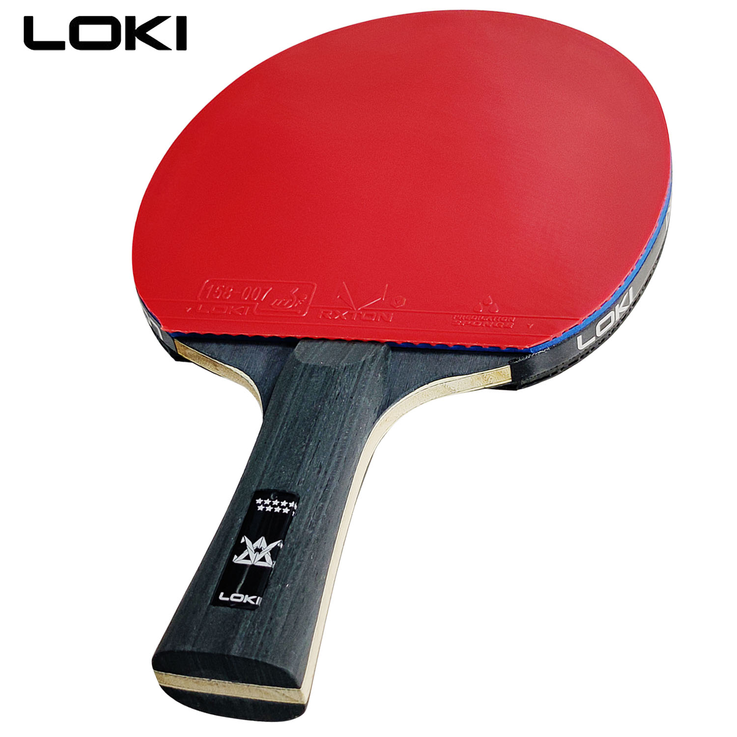 LOKI 9 スター卓球ラケットプロフェッショナル 5+2  - Table Tennis Eleven のレビューと価格