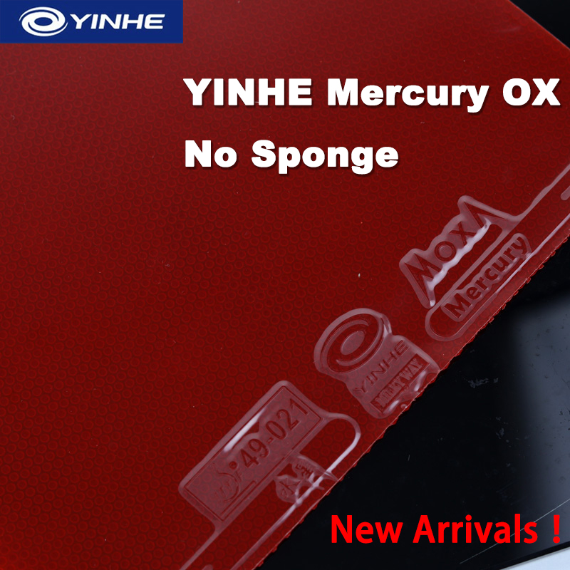 YINHE マーキュリー OX 卓球ラバー 新しいマーキュリ - Table Tennis Single のレビューと価格