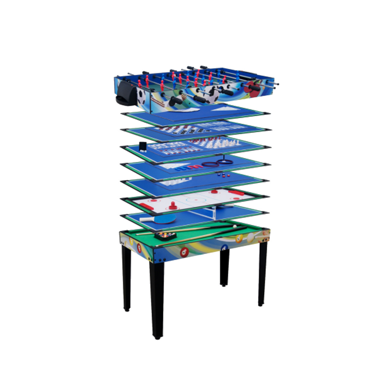 12インチ 1つ折り多機能ゲームテーブル 家庭用屋内エンター - Table Tennis Folding Table のレビューと価格