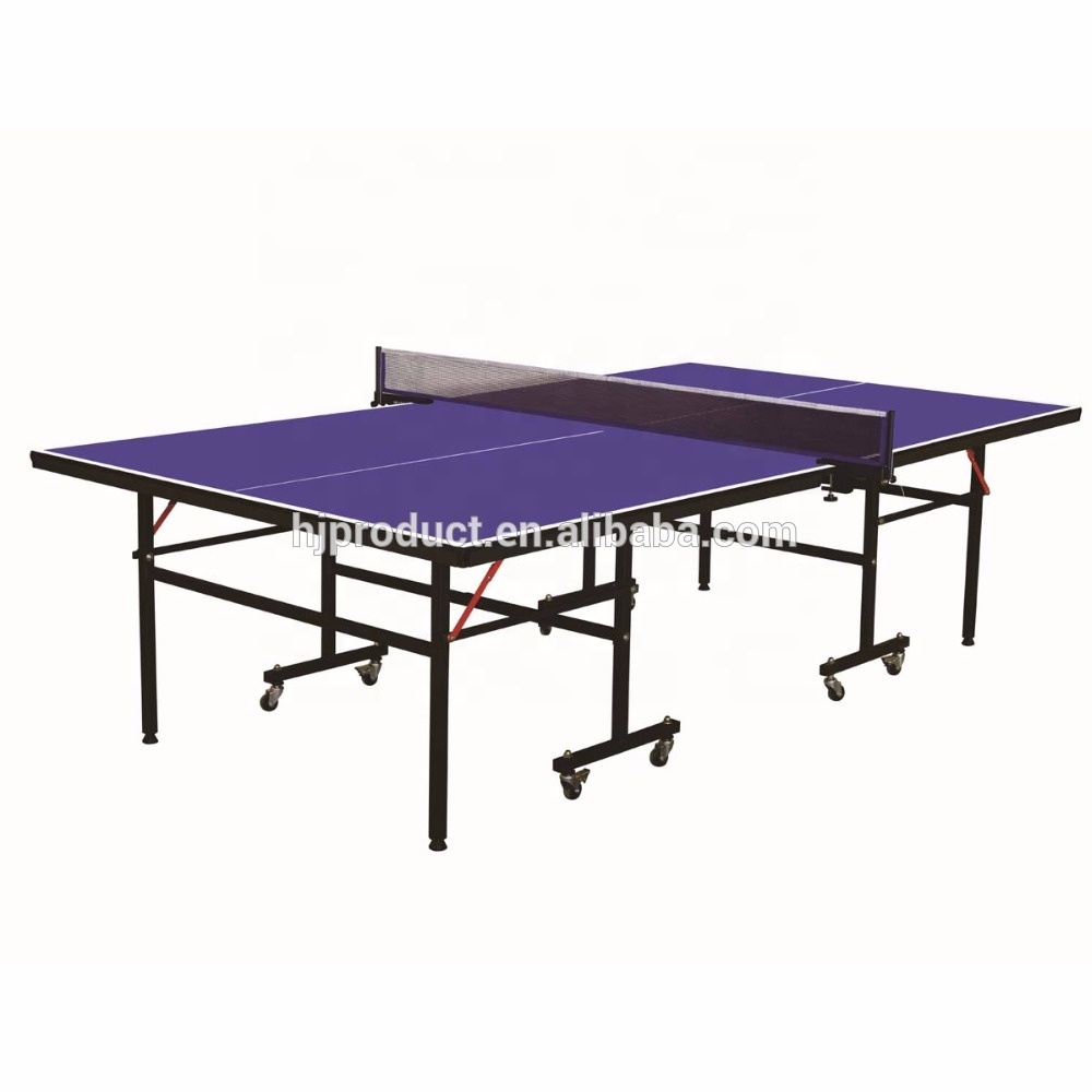 移動式ホイール付き卓球台、折りたたみ式卓球台、屋内スポーツ用 - Table Tennis Folding Table のレビューと価格