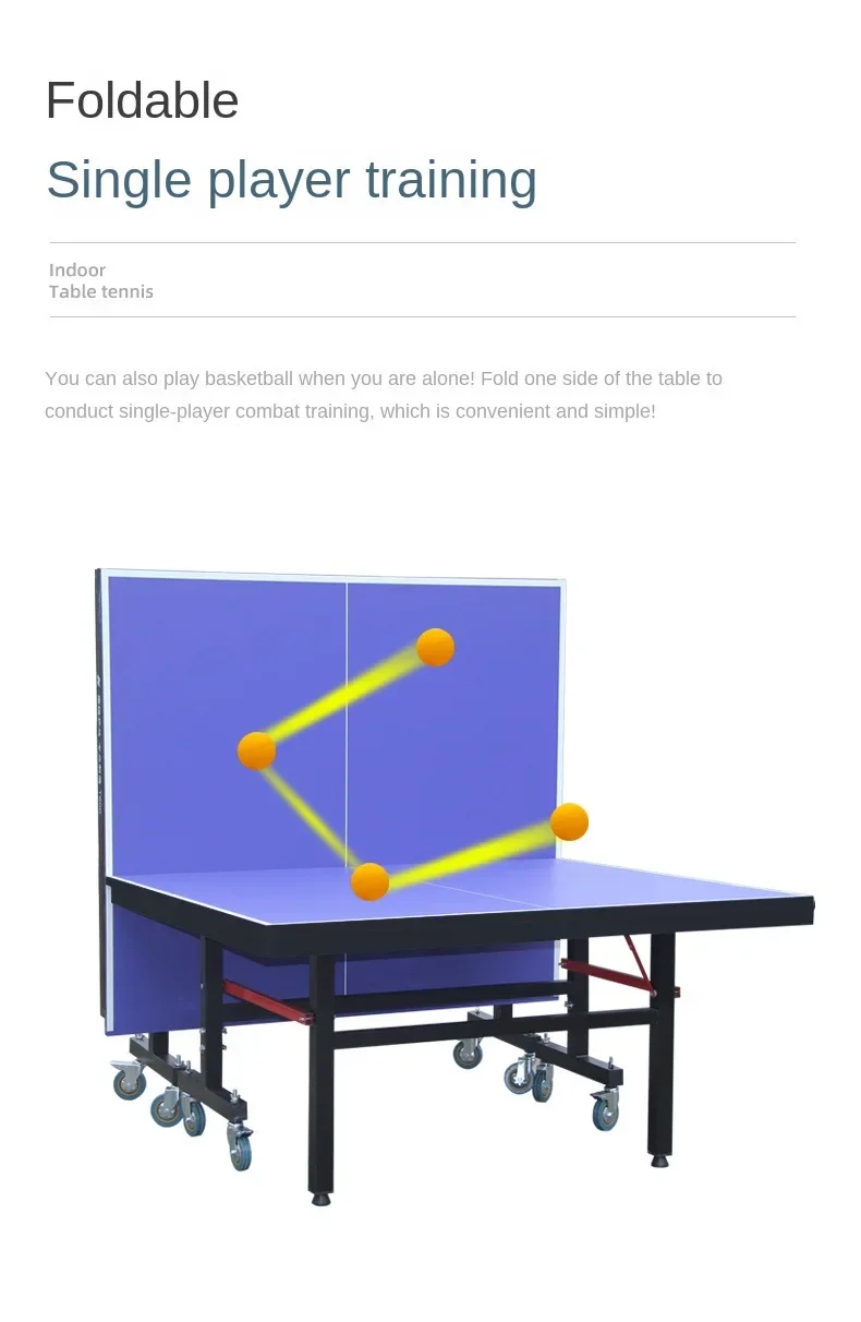 TAO 家庭用屋内折りたたみ式卓球台 - Table Tennis Folding Table のレビューと価格