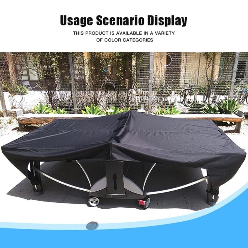 防水卓球テーブルカバー卓球テーブルプロテクター日焼け防止屋内 - Table Tennis Folding Table のレビューと価格