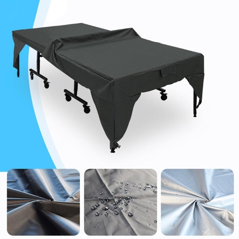 防水卓球テーブルカバー卓球テーブルプロテクター日焼け防止屋内 - Table Tennis Folding Table のレビューと価格