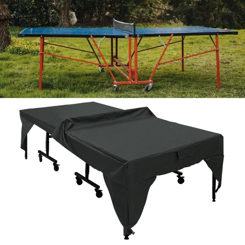 防水卓球テーブルカバー卓球テーブルプロテクター日焼け防止屋内 - Table Tennis Folding Table のレビューと価格