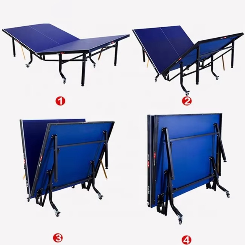 25mm標準屋内移動式折りたたみ式卓球台 - Table Tennis Folding Table のレビューと価格