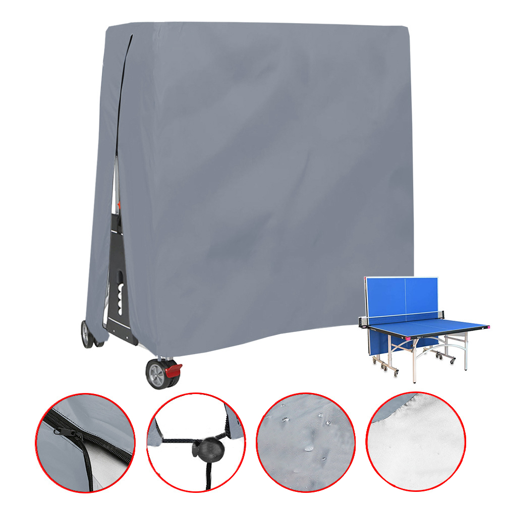 210Dオックスフォード生地製卓球台カバー 防水折りたたみ式 - Table Tennis Folding Table のレビューと価格
