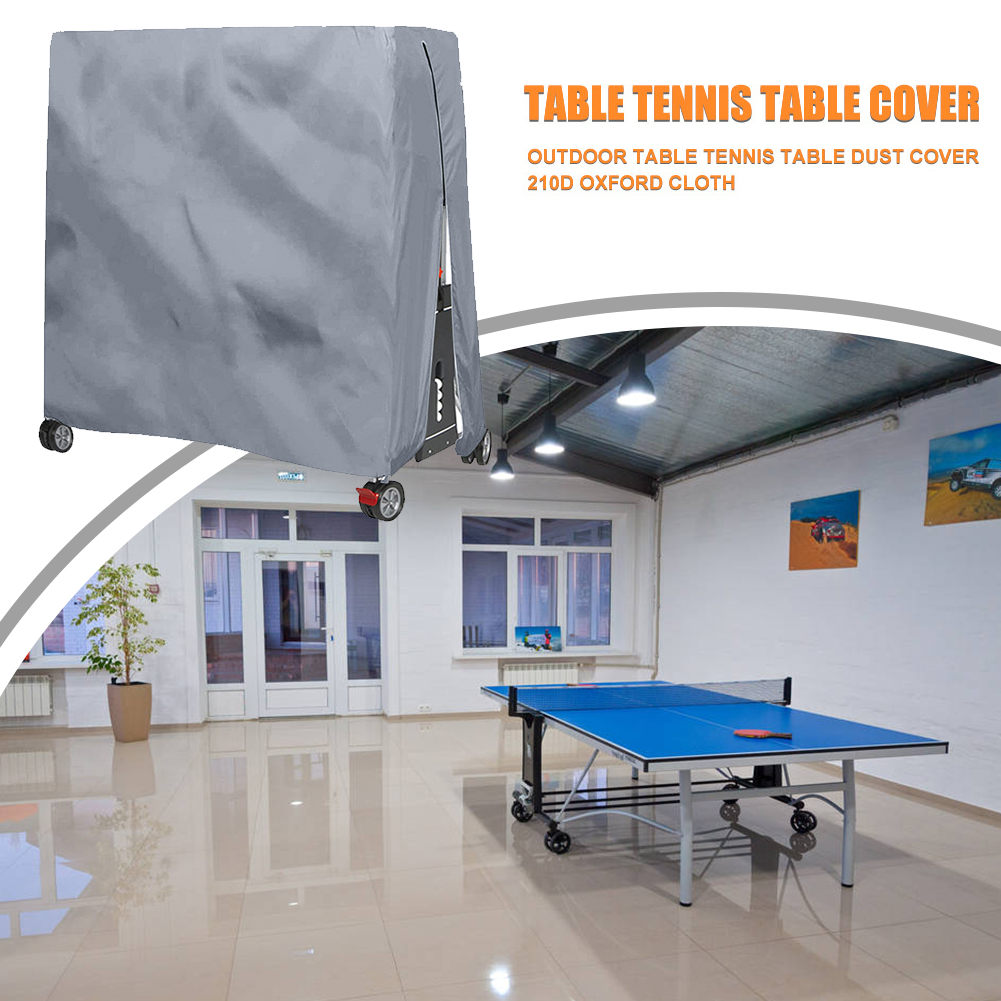 210Dオックスフォード生地製卓球台カバー 防水折りたたみ式 - Table Tennis Folding Table のレビューと価格