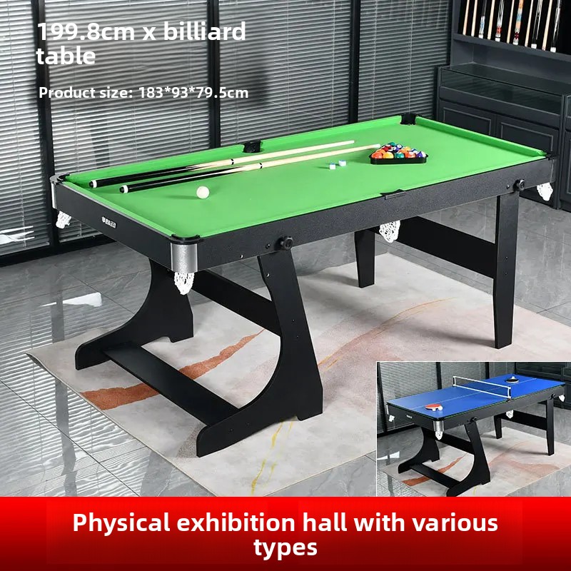 6フィート（1.8メートル）折りたたみ式プールテーブル、3  - Table Tennis Folding Table のレビューと価格
