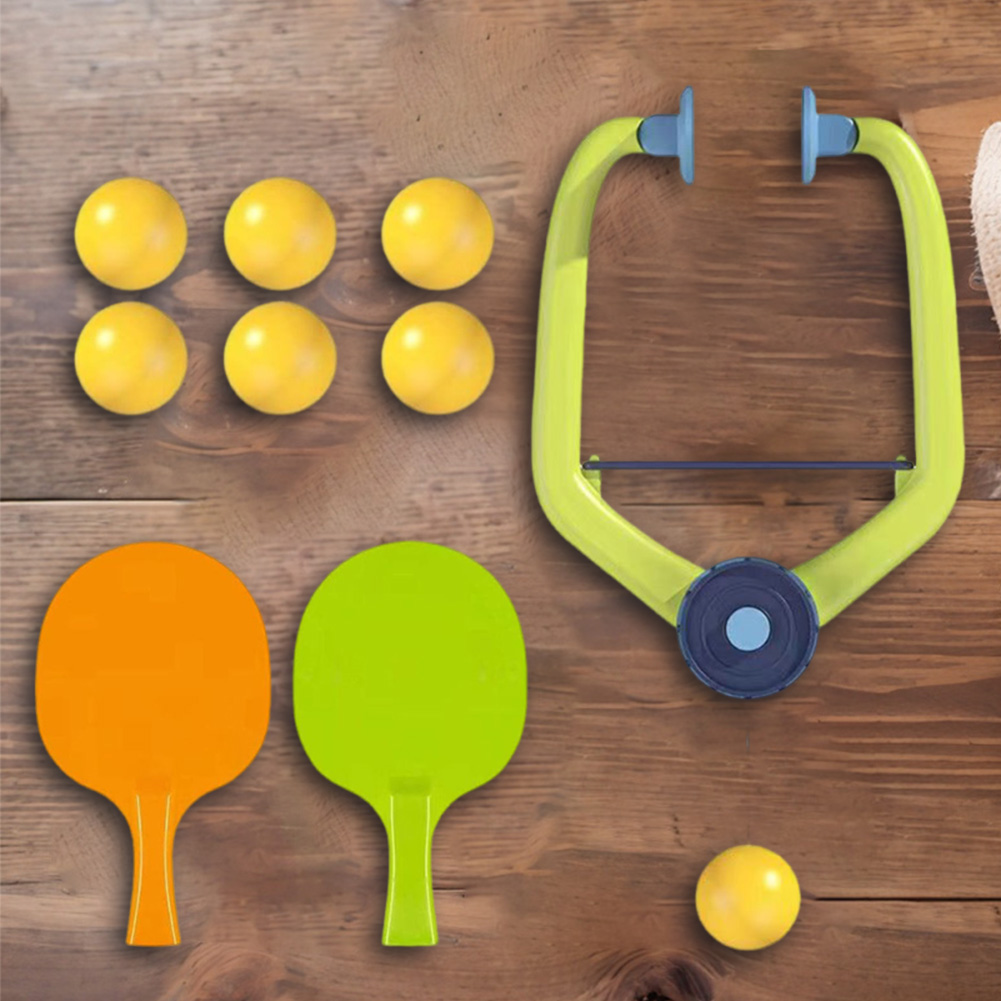 ドアポンゲーム ラケットとボール付き 室内卓球セルフトレーニ - Table Tennis Match のレビューと価格