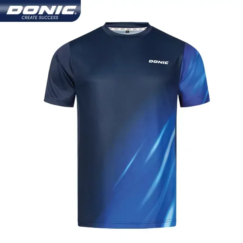 Donic 卓球 Tシャツ、男性、女性用、スポーツポロ服、速 - Table Tennis Xu Xin のレビューと価格