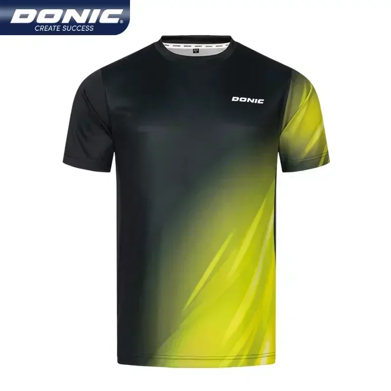 Donic 卓球 Tシャツ、男性、女性用、スポーツポロ服、速 - Table Tennis Xu Xin のレビューと価格