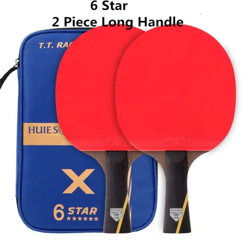 6 スターカーボン卓球超強力ピンポンラケットトレーニングラケ - Table Tennis Bat Butterfly のレビューと価格