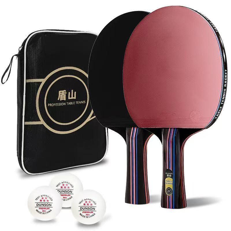 ダンソン 12スター カーボン卓球ラケットセット、プロ競技用 - Table Tennis Bat Butterfly のレビューと価格