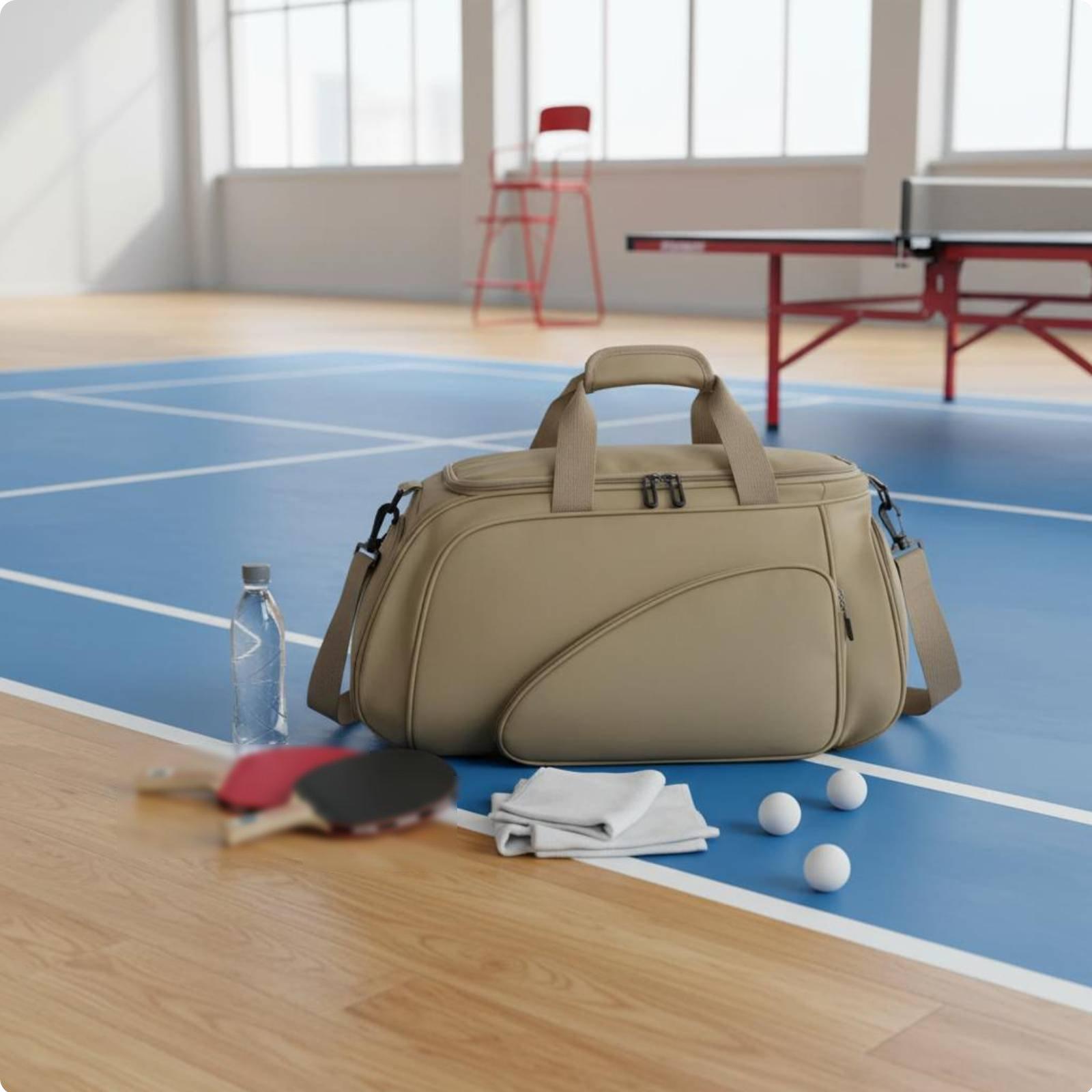 卓球バッグ 多機能レイアウト 大容量 アスレチックダッフルバ - Table Tennis Athlete のレビューと価格