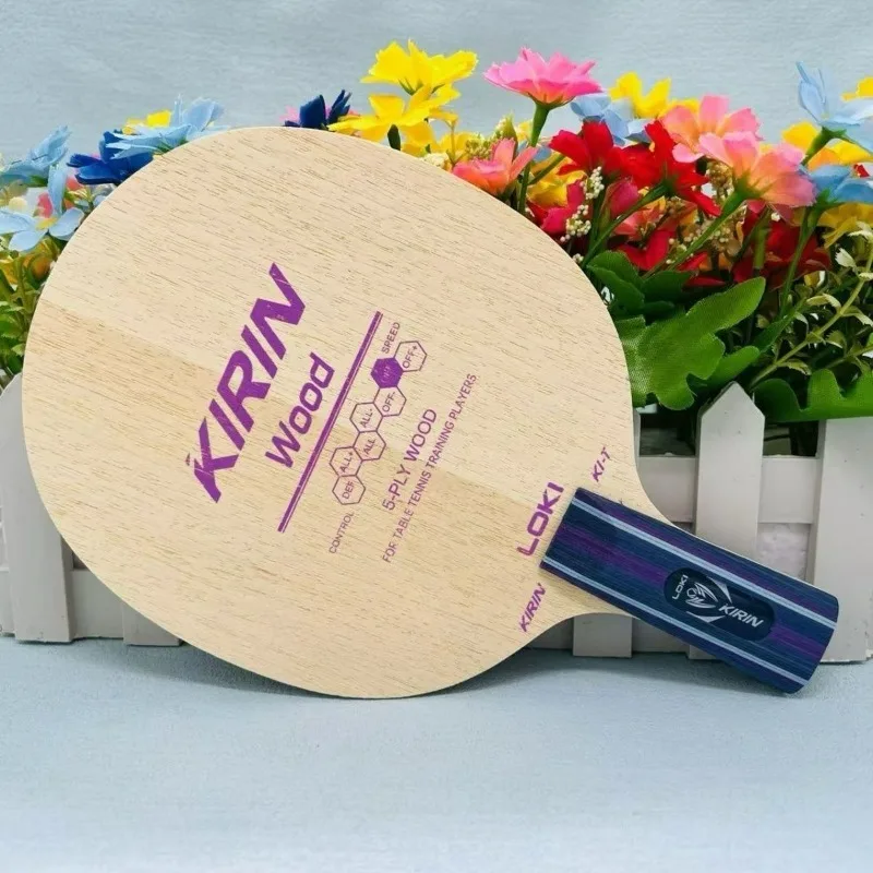 LOKI キリン K1-T 卓球ブレード底板 5 層木材トレ - Table Tennis Bat Butterfly のレビューと価格