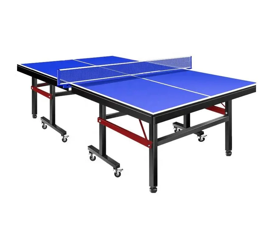 ベストセラー 国際基準 耐久性のある二重折りたたみ式屋内卓球 - Table Tennis Folding Table のレビューと価格