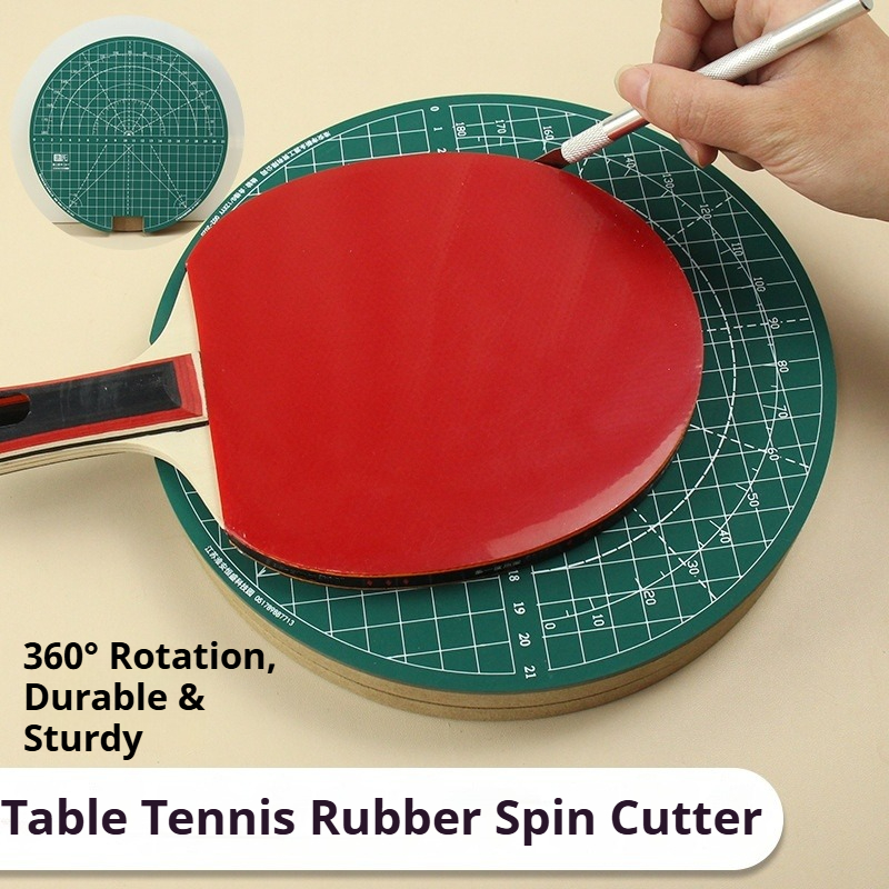 卓球ラバー回転カッティングマットセット DIY カッティング - Table Tennis Match のレビューと価格