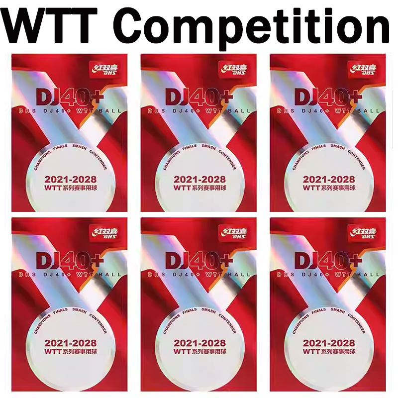 プロ仕様卓球ボール DHS DJ40+ WTT 3スター A - Table Tennis Athlete のレビューと価格