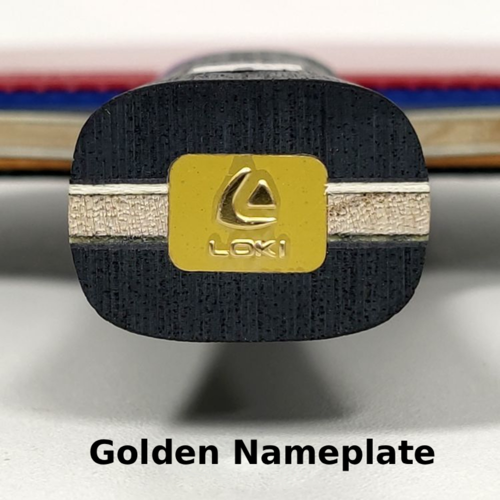 プロフェッショナルLOKIドラゴンシリーズ10スター卓球ラケ - Table Tennis Bat Butterfly のレビューと価格