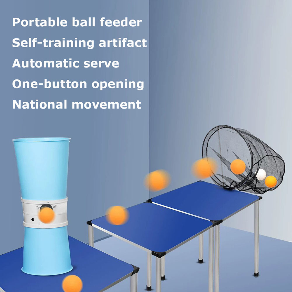 ポータブルワイヤレス卓球ボール練習機リモコン付き0-100/ - Table Tennis App のレビューと価格