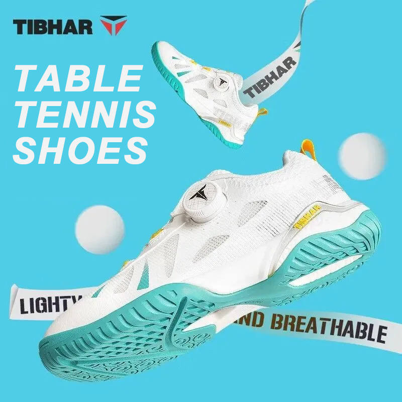 TIBHAR 卓球シューズ メンズ レディース 軽量 スポー - Table Tennis News のレビューと価格