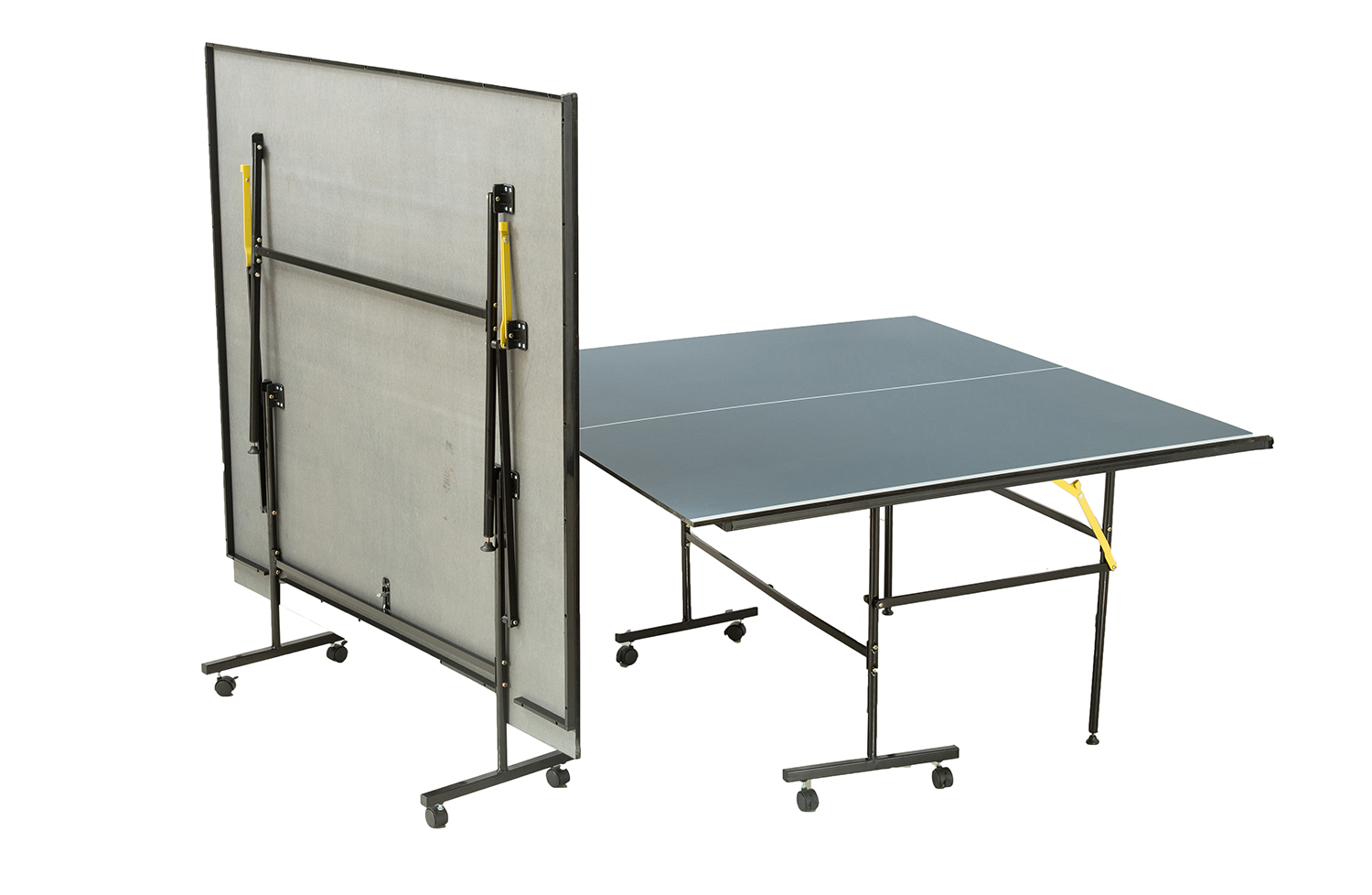 fj-Kanglaibao高品質リムーバブルダブルフォールド - Table Tennis Folding Table のレビューと価格