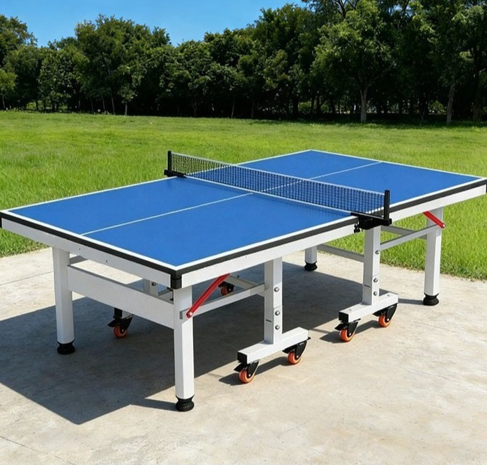 卓球台 屋内用折りたたみ式卓球台 学校用 家庭用 折りたたみ - Table Tennis Folding Table のレビューと価格