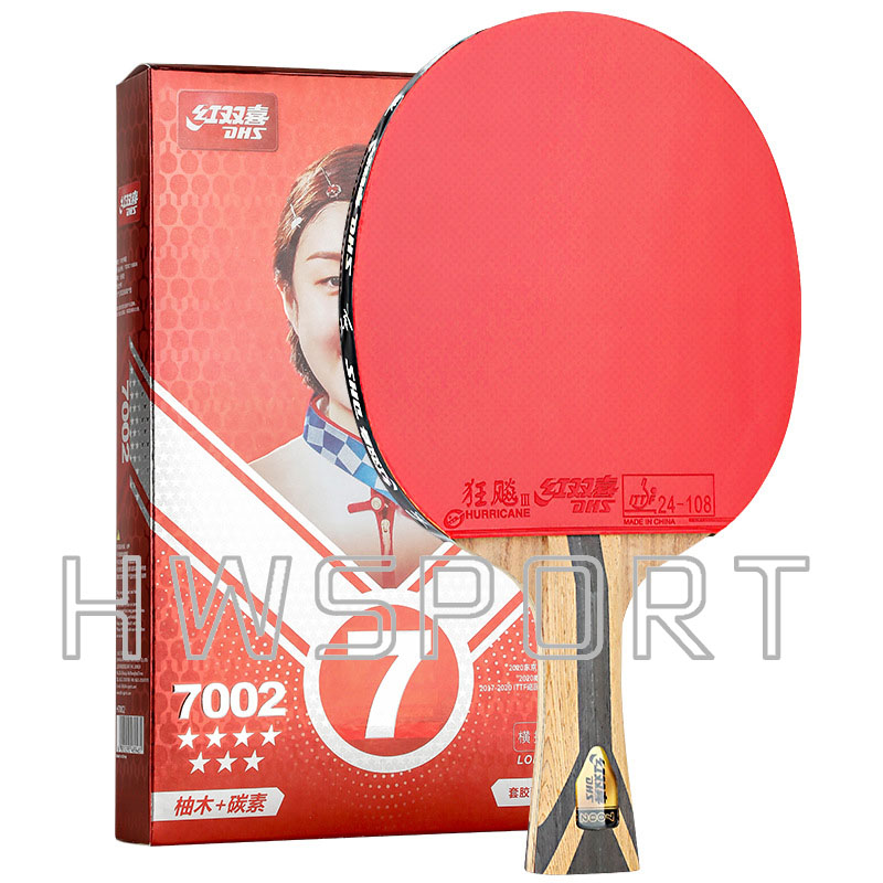 オリジナル DHS 7 スター卓球ラケット攻撃的 8 スター - Table Tennis Eleven のレビューと価格