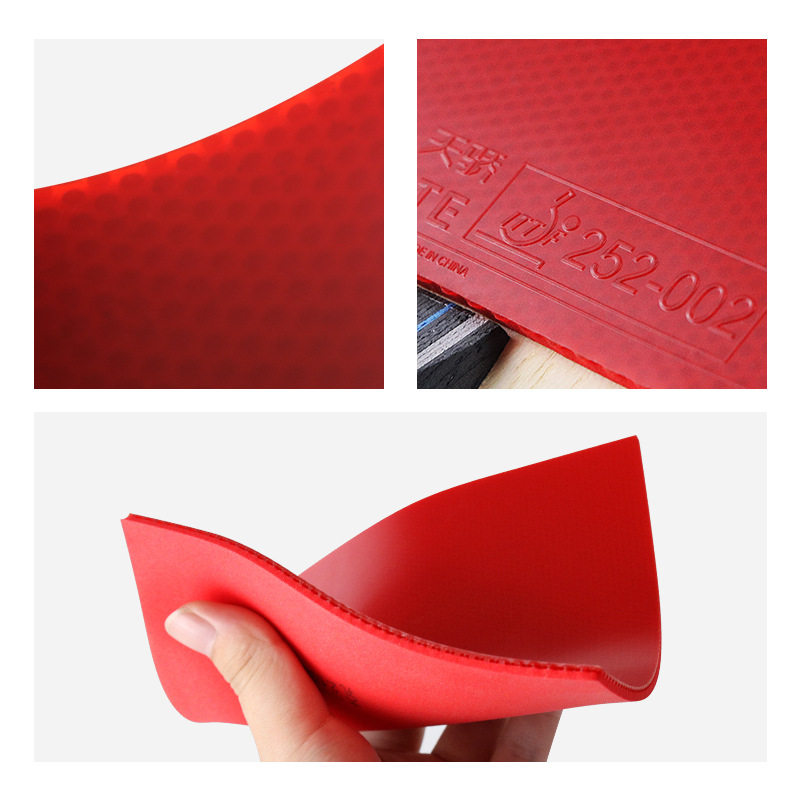 ボリ卓球ラケットラバーカバー、やや粘着性のある卓球ラケットラ - Table Tennis Trainer のレビューと価格